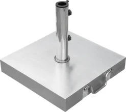 Sonnenschirmständer 40kg Rollbar Mit Handgriff Max. 48mm