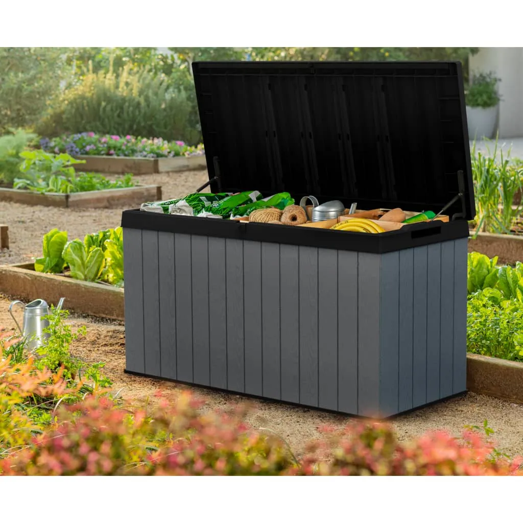 Keter Gartentruhe Darwin 570 L Grau 3 Keter Gartentruhe Darwin 570 L Grau – Bild 3