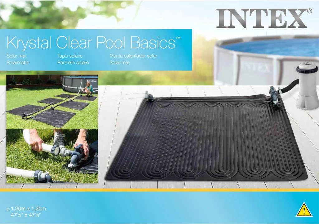 Intex Solarmatte Poolheizung PVC 1,2x1,2 M Schwarz 28685 8 Intex Solarmatte Poolheizung PVC 1,2x1,2 M Schwarz 28685 – Bild 8
