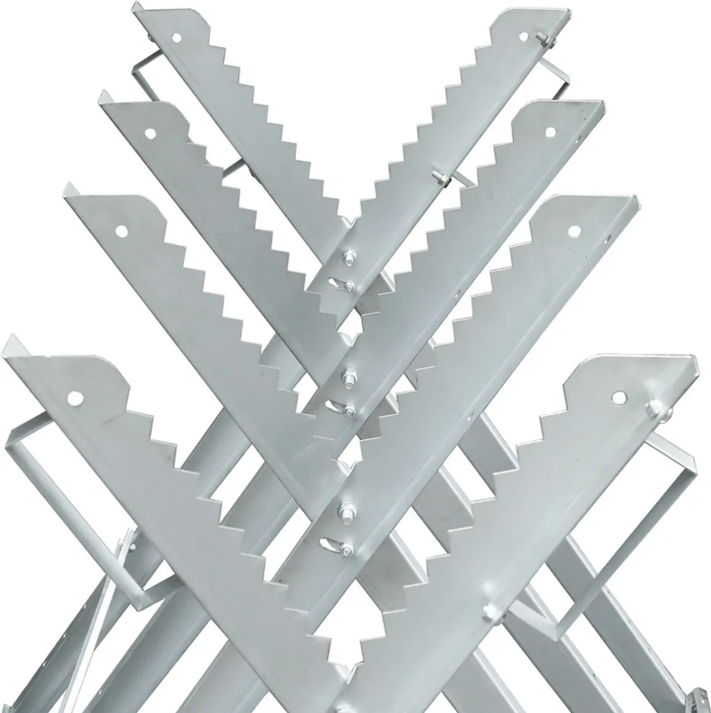 Yakimz Sägebock Holzschneidebock Motorsäge Sägehilfe Metall Kettensäge 150kg Klappbar 4 Yakimz Sägebock Holzschneidebock Motorsäge Sägehilfe Metall Kettensäge 150kg Klappbar – Bild 4