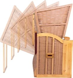 Strandkorb Ostsee XXL Volllieger 2 Sitzer - 120 Cm Breit - Blau Weiß Dick Gestreift Inklusive Schutzhülle, Ideal Für Garten Und Terrasse 11 Strandkorb Ostsee XXL Volllieger 2 Sitzer - 120 Cm Breit - Blau Weiß Dick Gestreift Inklusive Schutzhülle, Ideal Für Garten Und Terrasse -Grünwelt Exporteren Garten-Winkel 5259b7a8258157e8617ecca453e2e8a6