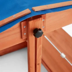 HOME DELUXE - Sandkasten BUDDELKISTE - 110 X 110 X 110 Cm - , Mit Höhenverstellbarem Sonnendach, Mit Umklappbaren Bänken I Sandbox -Grünwelt Exporteren Garten-Winkel 5297ff5bf4d3a49b86c68266ec71932c