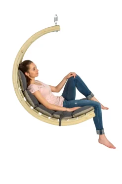 Amazonas Schwebesessel Swing Chair Anthrazit -Grünwelt Exporteren Garten-Winkel 52a99599e3c47b773e651af156ae0983