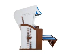 DeVries Strandkorb Profi Ostsee Fehmarn PE White Des.991 Blau- Weiß 21 DeVries Strandkorb Profi Ostsee Fehmarn PE White Des.991 Blau- Weiß -Grünwelt Exporteren Garten-Winkel 538a6ff953ec845f901ec14d4a3e4dcf