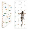 MAMOI® Kletterwand Für Kinderzimmer, Klettergerüst Und Spielgeräte Indoor, Klettern Mit Klettergriffe Für Kinder, Klettersteine, Kletterturm Mit Griffe, Turngeräte 100% ECO
