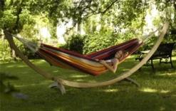 Hängemattengestell Holz Amazonas Olymp -Grünwelt Exporteren Garten-Winkel 545d492742a7347da0fef1c10281b303