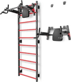 Marbo Sport Set MHU1 | Sprossenwand Zur Wandmontage 230 X 81 Cm MH-U204 + Multifunktionelle Klimmzugstange Für Die Wandmontage (2in1) MH-U205 -Grünwelt Exporteren Garten-Winkel 5625424f50048fe8ab1a4f2b917f0a0b