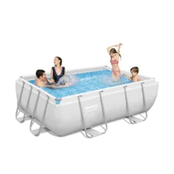 Bestway 56629 Power Steel Rechteckig Aufstellpool 282x196x84cmGestalten: Rechteckig, Maße: 0 - 2,99 M, Filterpumpe: 58381 -Grünwelt Exporteren Garten-Winkel 565674928facae8da1d172d0433b0bcd