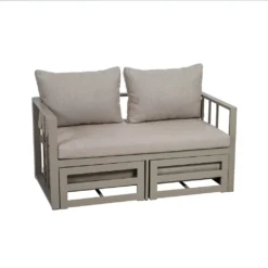Sofa Nassau, Alu, Beige -Grünwelt Exporteren Garten-Winkel 575b60391a6e9e16c5893ef52f8eaa6f