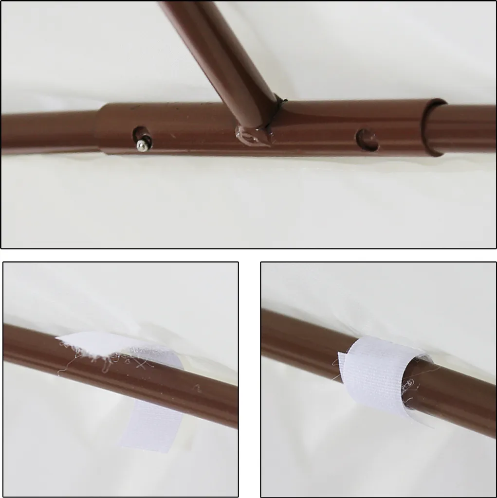 Clanmacy Haengematte Mit Gestell Und Sonnendach, Hammock Aus Wetterfestem Laerchenholz, Bis 200kg, Stabhaengematte Fuer 2 Personen Outdoor Und Indoor 6 Clanmacy Haengematte Mit Gestell Und Sonnendach, Hammock Aus Wetterfestem Laerchenholz, Bis 200kg, Stabhaengematte Fuer 2 Personen Outdoor Und Indoor – Bild 6