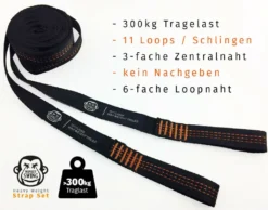 Monkey Swing Hängematte Inkl. Aufhängeset I 275 X 140 Cm I Reise,Camping,Outdoor -Grünwelt Exporteren Garten-Winkel 5787445b6d3f0280171e14d0b30fe0b2