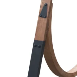 AXI Capri Hängestuhl Mit Gestell Aus Holz | Hängesessel / Hängeschaukel Beige Für Den Garten | Outdoor Lounge Stuhl Für 1 Person | Belastbar Bis 150 Kg -Grünwelt Exporteren Garten-Winkel 579be189b6e606e0aeec93a44b345229