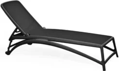 Nardi Gartenliege / Sonnenliege Atlantico Stapelbar Anthrazit / Anthr.