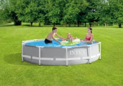 Intex Prism Rahmenpool 26700NP Grau 305 X 76 Cm -Grünwelt Exporteren Garten-Winkel 5885cdc8b4f5d0a46a775cf9721fca4b