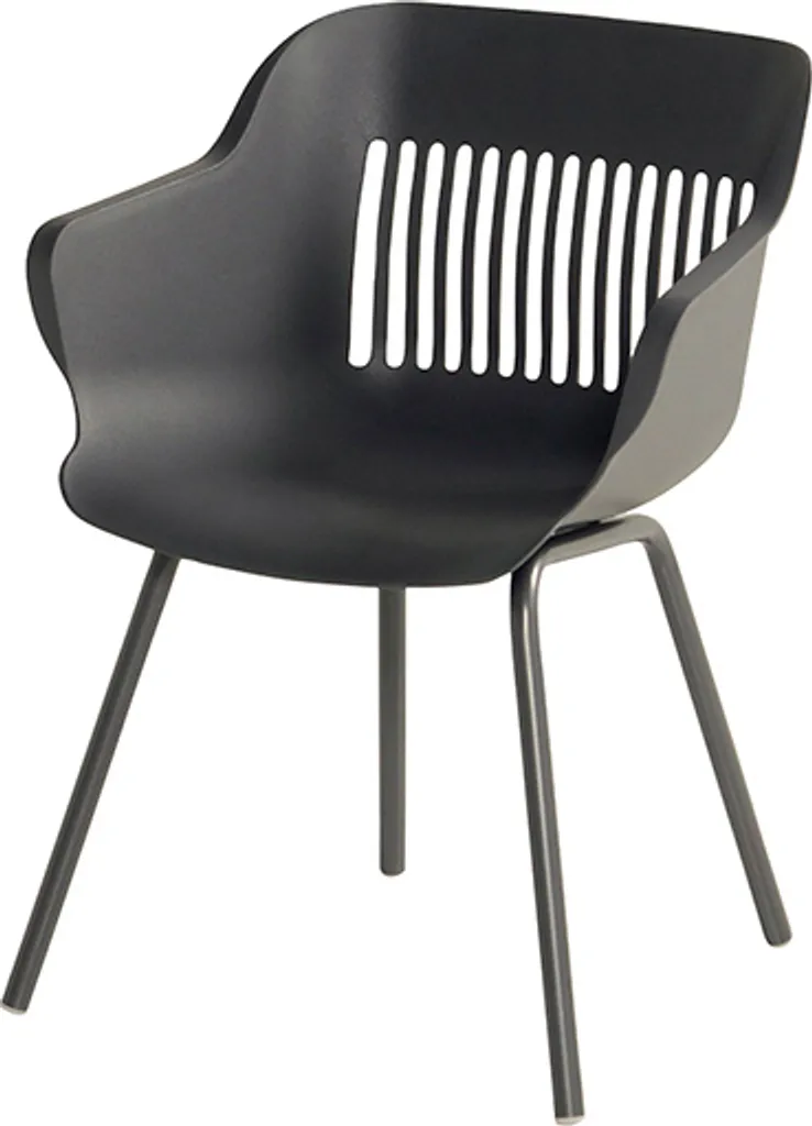 Hartman Outdoor 2er Set Gartenstühle Jill Rondo Anthrazit/Anthrazit 1 Hartman Outdoor 2er Set Gartenstühle Jill Rondo Anthrazit/Anthrazit