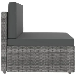 VidaXL Modulares 2-Sitzer-Sofa Poly Rattan Grau 12 VidaXL Modulares 2-Sitzer-Sofa Poly Rattan Grau -Grünwelt Exporteren Garten-Winkel 595211004165893eab4770b758cd1923