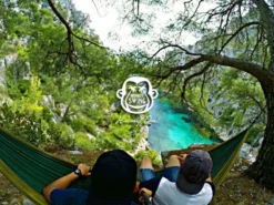 Monkey Swing Hängematte Inkl. Aufhängeset I 275 X 140 Cm I Reise,Camping,Outdoor -Grünwelt Exporteren Garten-Winkel 59fc2079bd60bec0eef1cc7057af44a1