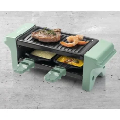Bestron Raclette Für 1 Bis 2 Personen, Mini Tischgrill Mit Zwei Pfännchen Und Zwei Holzschabern, 350 Watt, Farbe: Grün/Schwarz 20 Bestron Raclette Für 1 Bis 2 Personen, Mini Tischgrill Mit Zwei Pfännchen Und Zwei Holzschabern, 350 Watt, Farbe: Grün/Schwarz -Grünwelt Exporteren Garten-Winkel 5a3005534a71be796694982b5f272a31