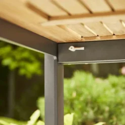 Zurigo Auszietisch 180/240x90cm Teakholz / Anthrazit -Grünwelt Exporteren Garten-Winkel 5a3bd8952eab06593ddad9408e6af3c6