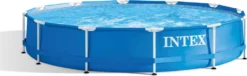INTEX Frame Pool - Set Rondo Ø 366 X 76 Cm, Farbe: Blau; 128212NP -Grünwelt Exporteren Garten-Winkel 5a81822f9088915d29d557768038cb04