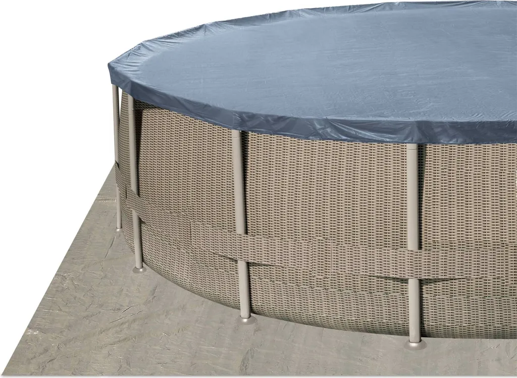 Summer Fun Frame Pool Set Rattan Braun 427 X 107 Cm (3000130) 4 Summer Fun Frame Pool Set Rattan Braun 427 X 107 Cm (3000130) – Bild 4