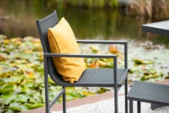 Garden Impressions Balkonset Alabama 5-teilig Aluminium Textilene Carbon Black -Grünwelt Exporteren Garten-Winkel 5a9988c3b169e347b81d5546746f42f7