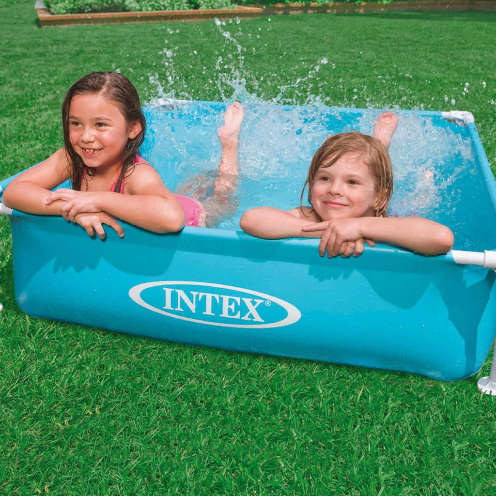 INTEX Schwimmbecken Mini Frame 122 X 122 X 30 Cm 57173NP 2 INTEX Schwimmbecken Mini Frame 122 X 122 X 30 Cm 57173NP – Bild 2