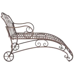 Esschert Design Liegestuhl Metall; MF011