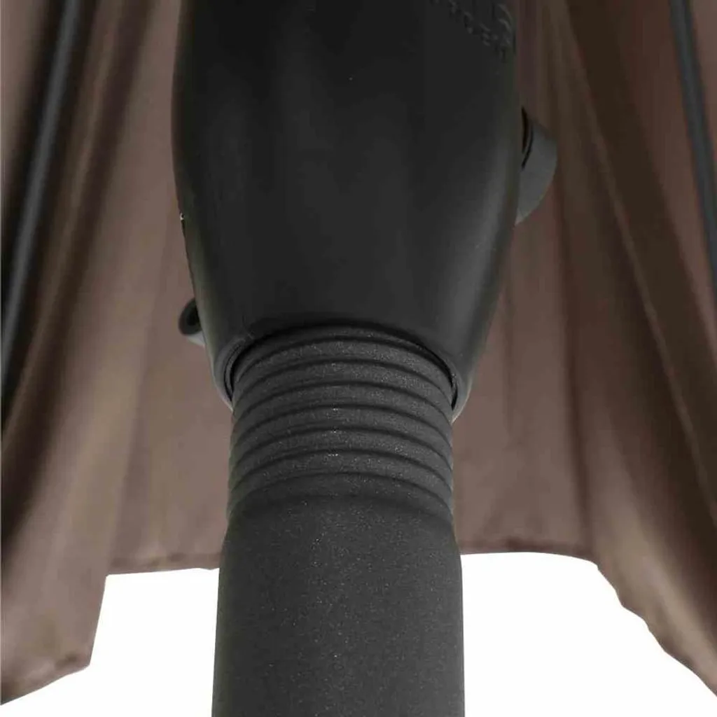 SIENA GARDEN Isa Mittelstockschirm Anthrazit/anthrazit 300 Cm L30537 8 SIENA GARDEN Isa Mittelstockschirm Anthrazit/anthrazit 300 Cm L30537 – Bild 8