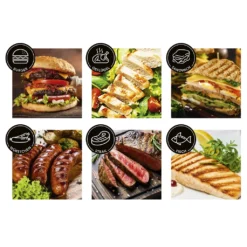 Kontaktgrill Tischgrill Sandwichtoaster Mit 6 Programmen - 2000W MAXXMEE -Grünwelt Exporteren Garten-Winkel 601f5132418a8486e5e5b8db881e507e