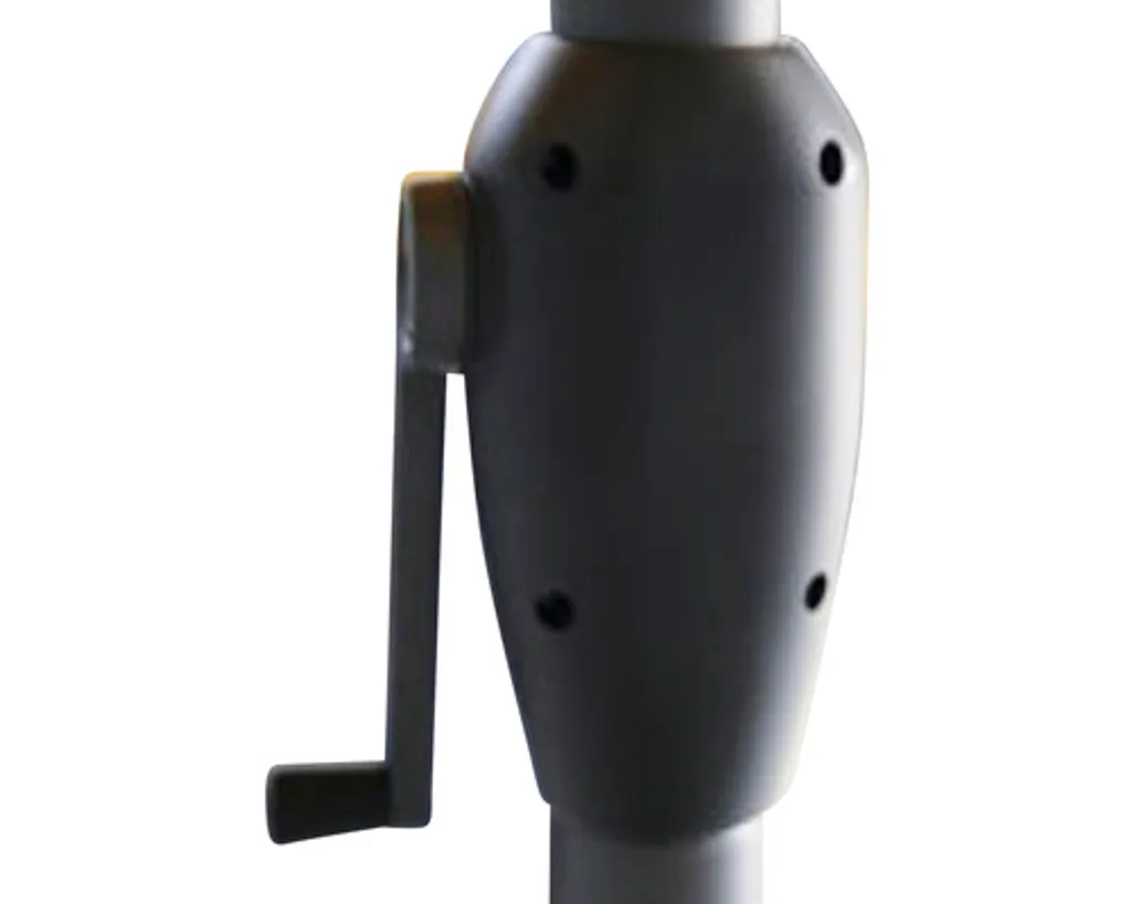 SIENA GARDEN Isa Mittelstockschirm Anthrazit/anthrazit 300 Cm L30537 12 SIENA GARDEN Isa Mittelstockschirm Anthrazit/anthrazit 300 Cm L30537 – Bild 12