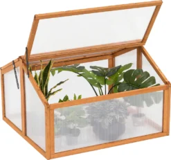 MCombo Frühbeet Gewächshaus Treibhaus 2 Dachfenster Holz Und Polycarbonat 0145 -Grünwelt Exporteren Garten-Winkel 60aeae64d288d8a886df120af020c038