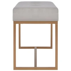 VidaXL Bank 80 Cm Grau Samt -Grünwelt Exporteren Garten-Winkel 615e35566184c668d77f940c84bf2543