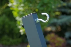 Potenza Outdoor Pereira Hängematte Mit Aluminium Gestell Für 2 Personen I 100% Baumwolle Doppelhängematte 230x160 Cm, 200kg I Hängemattengestell 200kg, Wetterfest -Grünwelt Exporteren Garten-Winkel 6247da51cf944388ca186f39f4c6a380