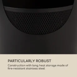 Verdon Gartenkamin Stahl Rostfrei Feuerresistent Schwarz -Grünwelt Exporteren Garten-Winkel 627dbf53a97ee16f0a65065276fb87d9