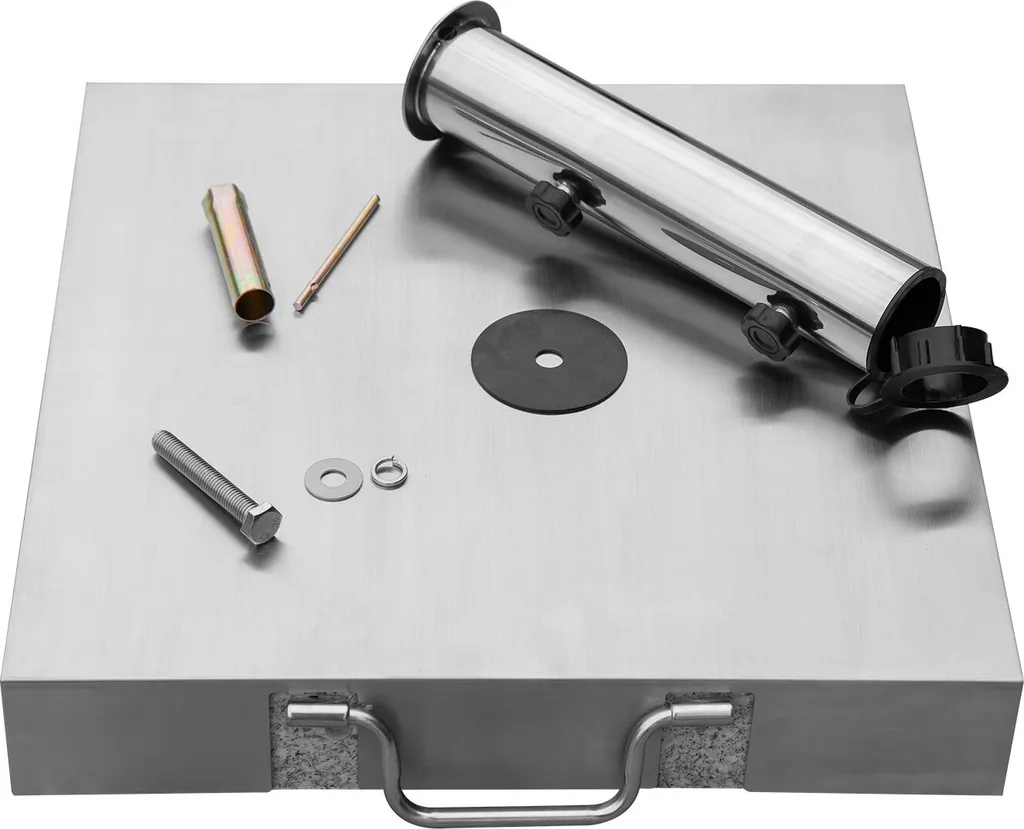 Sonnenschirmständer 40kg Rollbar Mit Handgriff Max. 48mm 7 Sonnenschirmständer 40kg Rollbar Mit Handgriff Max. 48mm – Bild 7