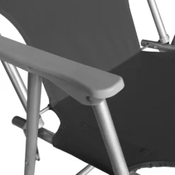 3tlg. Campinggarnitur Klapptisch 45x43,5cm Anthrazit + 2 Campingstühle Schwarz -Grünwelt Exporteren Garten-Winkel 637ee3fe0fa07b64d032ff1091c49f48