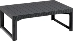 Allibert Gartentisch Lyon, Graphitgrau 26 Allibert Gartentisch Lyon, Graphitgrau -Grünwelt Exporteren Garten-Winkel 6468910142655f02fe84c64979394ada