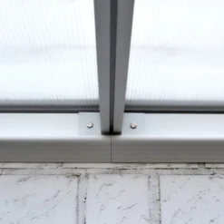 HOME DELUXE - Terrassenüberdachung 618 X 303 X 226 / 278 Cm Weiß Terrassendach Überdachung Carport -Grünwelt Exporteren Garten-Winkel 64c6a8e01972fc2c4bfc2ceff759ae68