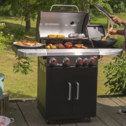 Landmann Gasgrill / Grillwagen Rexon PTS 4.1 Grillfläche 69x40cm 12231 -Grünwelt Exporteren Garten-Winkel 652b730f13dd073caed9b50b3decbbb0