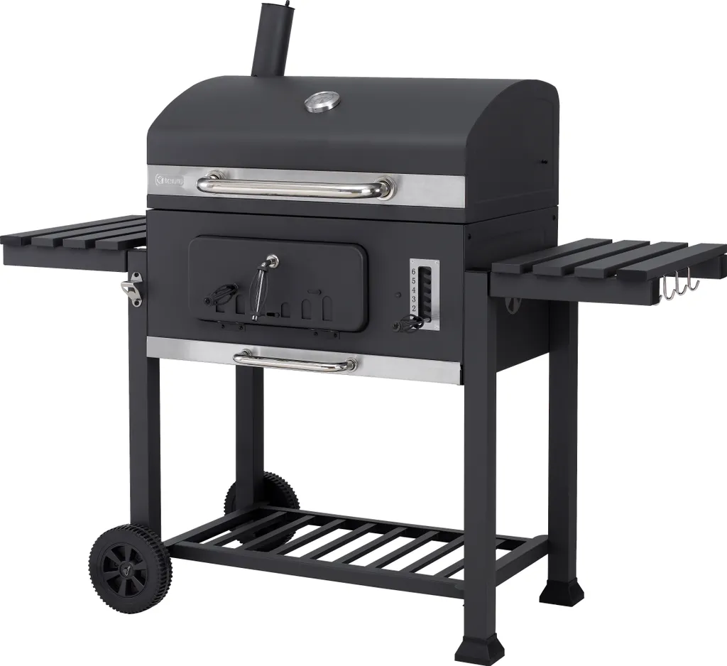Tepro Grillwagen Toronto XXL Grillfläche 72 X 46 Cm, Schwarz 1 Tepro Grillwagen Toronto XXL Grillfläche 72 X 46 Cm, Schwarz