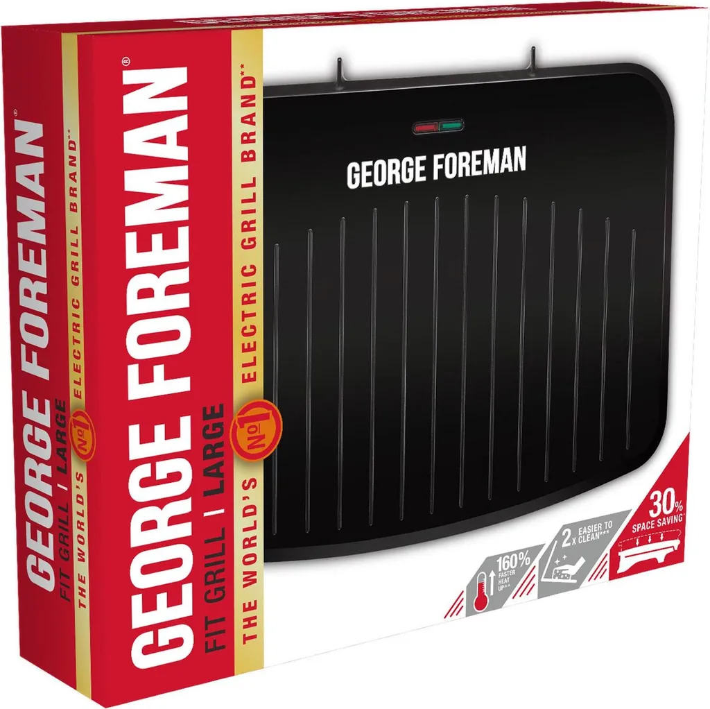 GEORGE FOREMAN Fitnessgrill L Schwarz 12 GEORGE FOREMAN Fitnessgrill L Schwarz – Bild 12