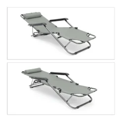 Relaxdays Liegestuhl Klappbar -Grünwelt Exporteren Garten-Winkel 669329a59a781e2780fa9d7d5f9a2254