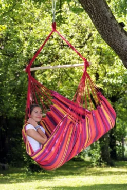 Amazonas Hängesessel Relax Vulcano 130 X 100 Cm; Bunt, AZ-2020125 -Grünwelt Exporteren Garten-Winkel 66a1772317f000183bc0babfe338ef71