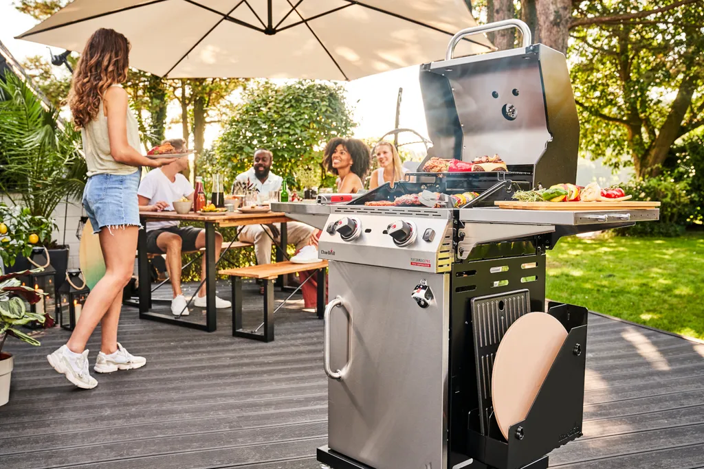 CHAR-BROIL Gasgrill Performance PRO S 2 TRU-Infrared 2-Brenner Grill Silber 2 CHAR-BROIL Gasgrill Performance PRO S 2 TRU-Infrared 2-Brenner Grill Silber – Bild 2