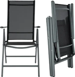 Tectake Aluminium Sitzgruppe 8+1 - Dunkelgrau -Grünwelt Exporteren Garten-Winkel 68298c49c4f26fc2fc3da8c0c5146578