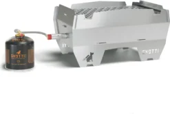 SKOTTI Gasgrill + 4 X 500g Kartusche In SET - Ready-to-go #grill.einfach.überall - Edelstahl -Grünwelt Exporteren Garten-Winkel 687aa02043352c0c1ab41183cf6f3d9b