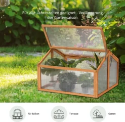 MCombo Frühbeet Gewächshaus Treibhaus 2 Dachfenster Holz Und Polycarbonat 0145 -Grünwelt Exporteren Garten-Winkel 6a2d21ba3fe118905df5082502d3451e