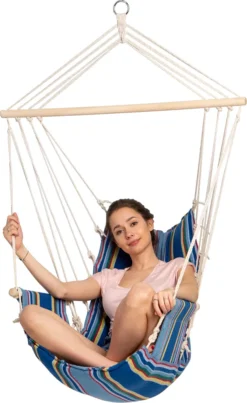 Amazonas Palau Ocean Hängestuhl Mit Rückenlehne Blau Hängestuhl -Grünwelt Exporteren Garten-Winkel 6a419ccd8b655a17629c7ed395237c43