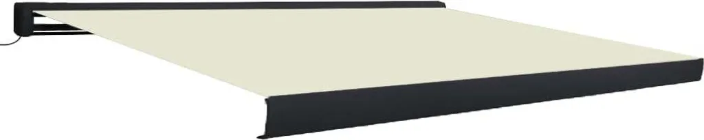 VidaXL Motorisierte Kassetten-Markise 400x300 Cm Creme 1 VidaXL Motorisierte Kassetten-Markise 400x300 Cm Creme